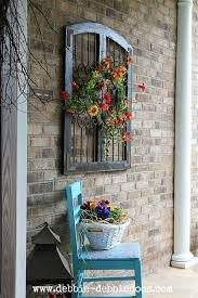 vintage window frames for outdoor ideas