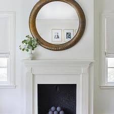 Mirror Above Fireplace Design Ideas