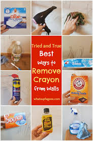 Remove Crayon From Walls