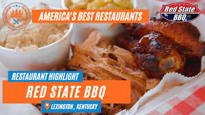 chow down at red state bbq you