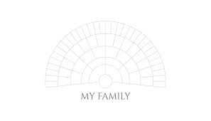 Blank Pedigree Chart My Family Family Tree Prints
