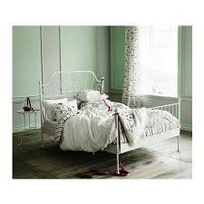 Ikea Leirvik Bed Frame White