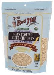 organic quick cooking steel cut oats