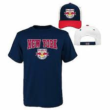 Outerstuff Mls Youth Boys New York Red Bulls Tee Hat Set Size Medium 10 12 190669665402 Ebay