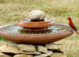 Diy Garden Fountains Diy Bird Bath