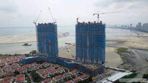 Onwards, with a well property project: Site Progress City Of Dreams Oct 2019 Penang Property Talk