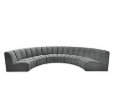 graphite gray infinity sectional sofa