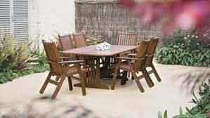 Classic Ipe Governor 6 Seat Dining Set