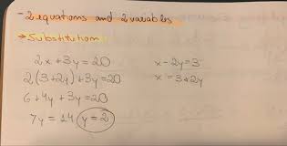 9 quant 2 equations and 2 variables