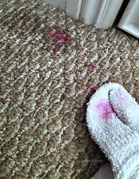 remove nail polish stain from carpet
