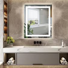 anti fog wall bathroom vanity mirror