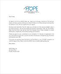 sle thank you letters for donations