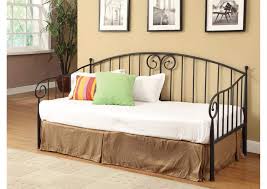 grover twin metal daybed black