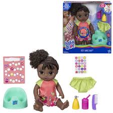 Baby Alive Potty Dance Baby Doll Black Curly Hair Entertainment