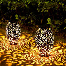 garden lights outdoor solar lantern
