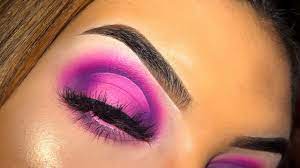 pink and purple halo eyeshadow tutorial