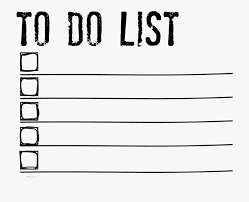 Things To Do List Clipart Cro Png To Do List 34152 Free