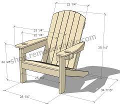 Diy Adirondack Chair Plan With