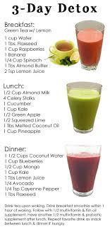 diy detox drink smoothie recipes for