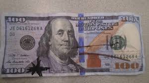 be on alert for counterfeit bills