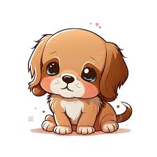 cute cartoon dog puppy sticker cute
