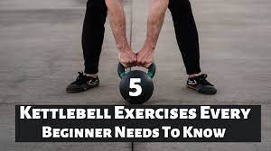 5 kettlebell exercises every beginner