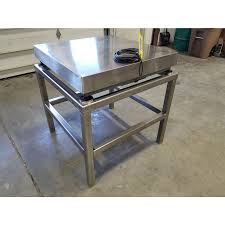 used 2500lb stainless steel 32 x 32