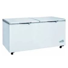 Double Door Freezer With Glass 600