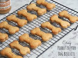 easy peanut er dog biscuits the