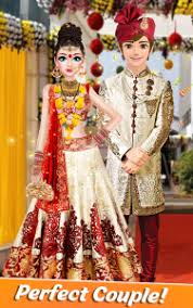 بازی indian bride makeup dress game