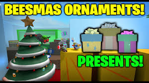 Roblox bee swarm simulator codes will allow you to get free rewards like tickets, honey, bitterberries, strawberries and a lot more, the codes this is for bee swarm simulator guide and codes, if you want more info about the game check the discord server for bss here or the wiki page here, and don. Beesmas Ornaments Presents Gifts Bee Swarm Simulator Youtube