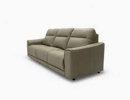 grande motorised leather recliner sofa