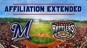Milwaukee Brewers And Timber Rattlers Sign Pdc Extension