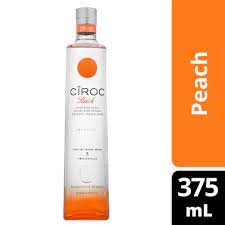ciroc peach 375 ml made with vodka
