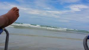 Daytona Beach Florida High Tide Coming On Youtube