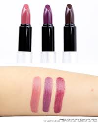 artist rouge light lipstick swatches