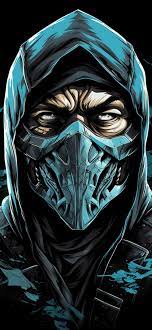 mortal kombat sub zero wallpaper sub