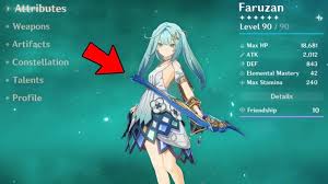 Why FARUZAN In 3.3 Will Be A Must Pull Character - Genshin Impact - Bilibili
