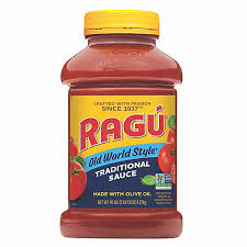 ragu old world style sauce flavored