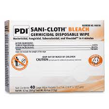 sani cloth bleach germicidal