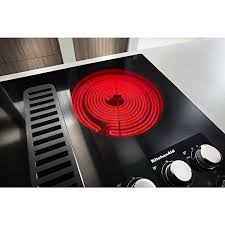 Radiant Electric Downdraft Cooktop
