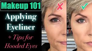 But for those with hooded eyes, eyeliner is just that much more difficult. Makeup 101 How To Apply Eyeliner Tips For Winged Liner With Hooded Eyes Youtube