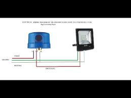 Electrical Wiring From A Photocell To