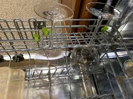cove dishwasher wine glass placement