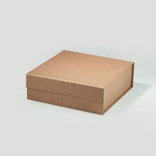 a5 square kraft magnetic gift box