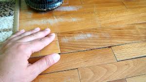 make your scratched hardwood floors
