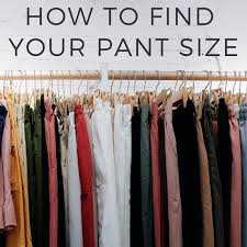 what size pants do i wear with