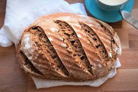 simple no knead sourdough rye bread