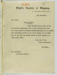Use our secretary cover letter example to help you write a persuasive letter that will land you more interviews. Copy Of Letter From The Secretary Of Lloyd S Register To The Surveyors At Barrow Regarding The Main Gearing Awatea 8 June 1937 Documents Archive Library Heritage Education Centre