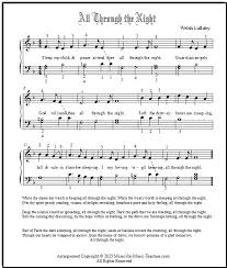 free vocal sheet for beginning voice
